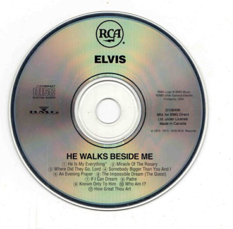 Elvis Presley  He Walks Beside Me : CD
